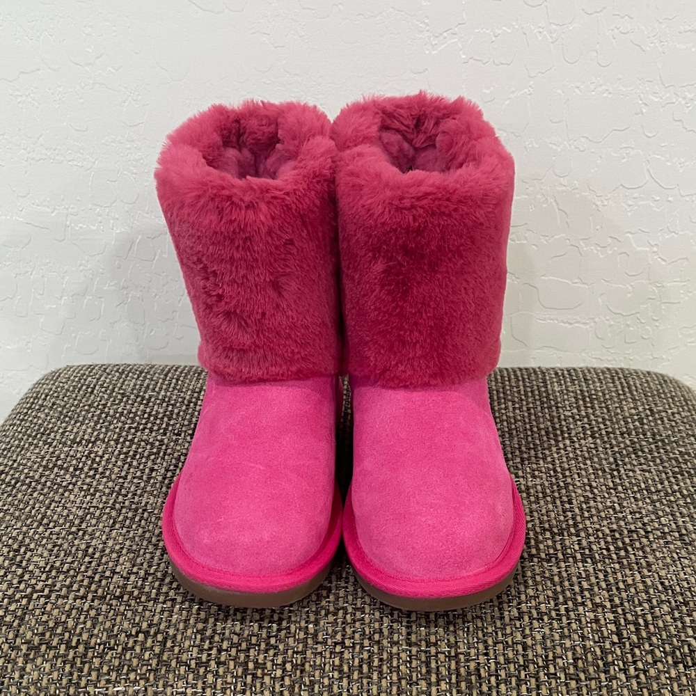 UGG Kids Pink Rain & Snow Boots